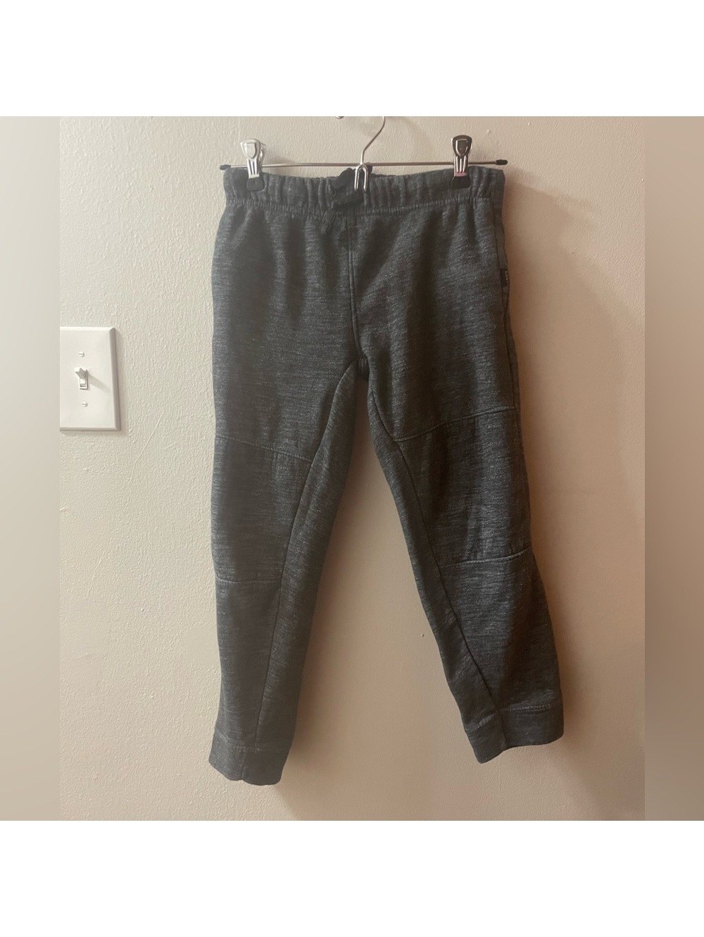Boys Lee Small 7/8 Gray Jogger Sweatpants  Tote4